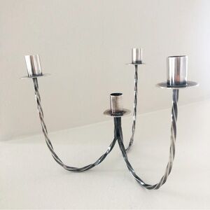 MCM Silver Candelabra